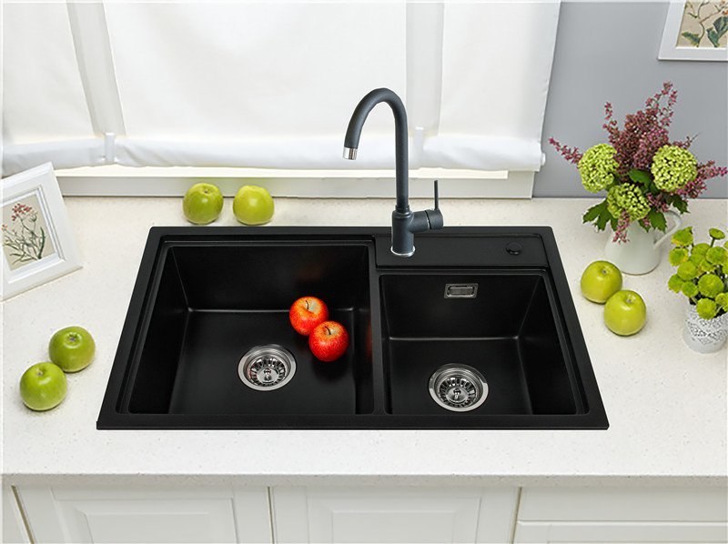 blanco black granite composite kitchen sink
