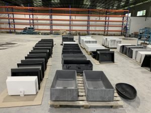 Three Different Production Processes Of Granite Composite Sinks