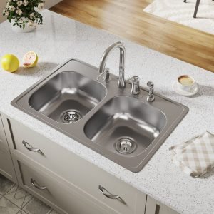 stainless steel sink